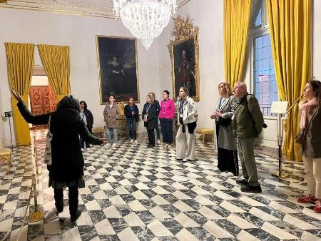 Imagen Once representantes del sector turístico alemán visitan el Real Sitio de San Ildefonso para comprobar la potencialidad de la provincia de Segovia