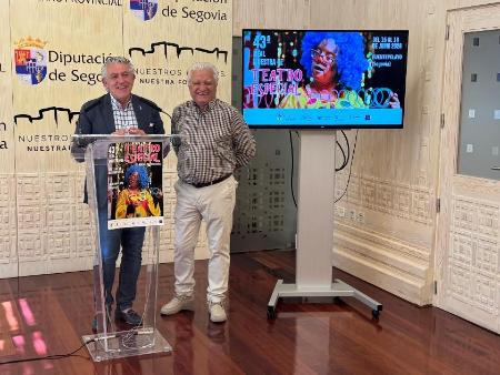 Imagen La Diputación renueva su apoyo a la Real Muestra de Teatro Especial de Fuentepelayo, cuya cuadragésimo tercera edición se va a desarrollar del 15 al 19 de junio